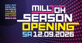 SEASON OPENING | SA 12.09. | Milljöh