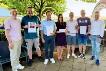 Betriebsfest der Raiffeisenbank: Langjährige Treue und berufliches Engagement gewürdigt