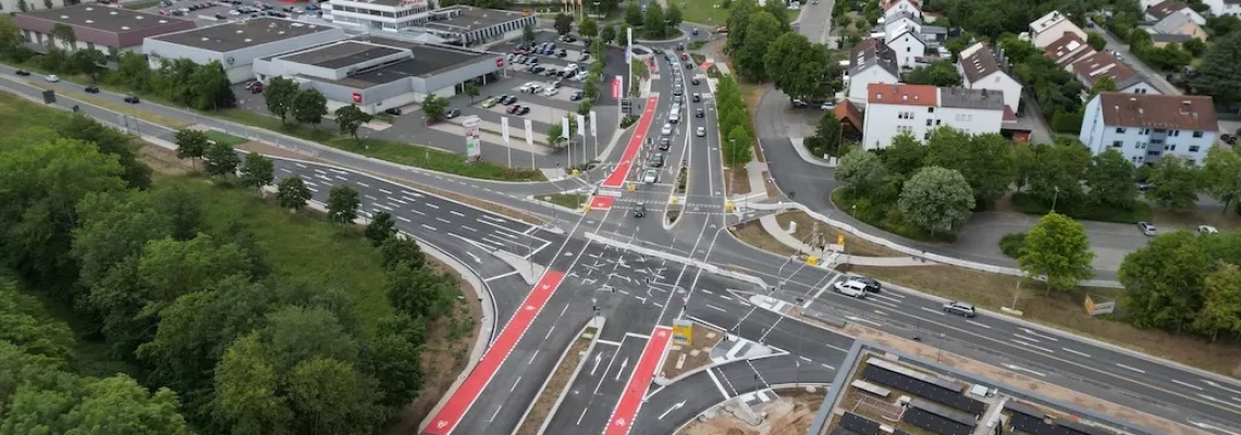 Drei Monate früher fertig: Verkehr an der OBI-Kreuzung fließt ab Montag wieder