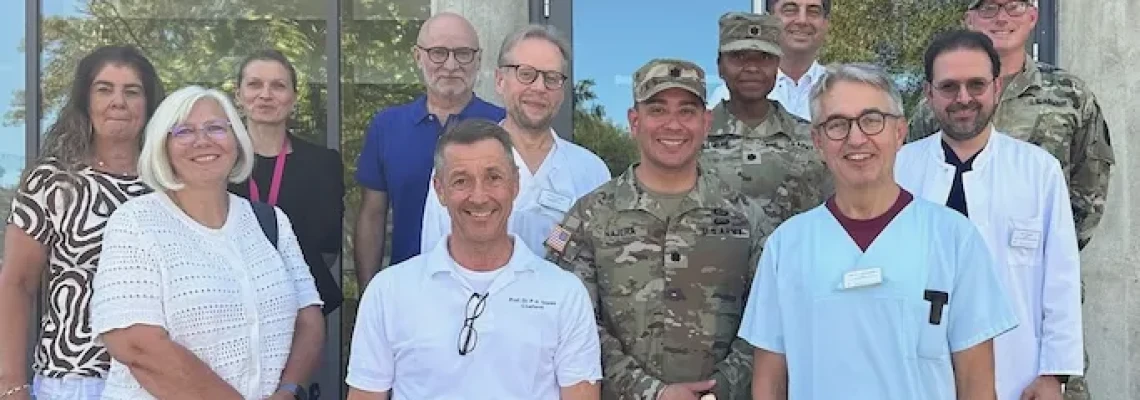 Delegation der US Army informierte sich über medizinische Leistungsfähigkeit und Zukunftsprojekte des Klinikum Neumarkt