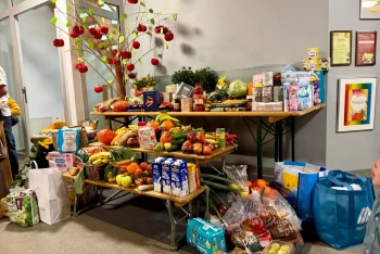 Erntedankfeier zugunsten vom Leb mit Laden