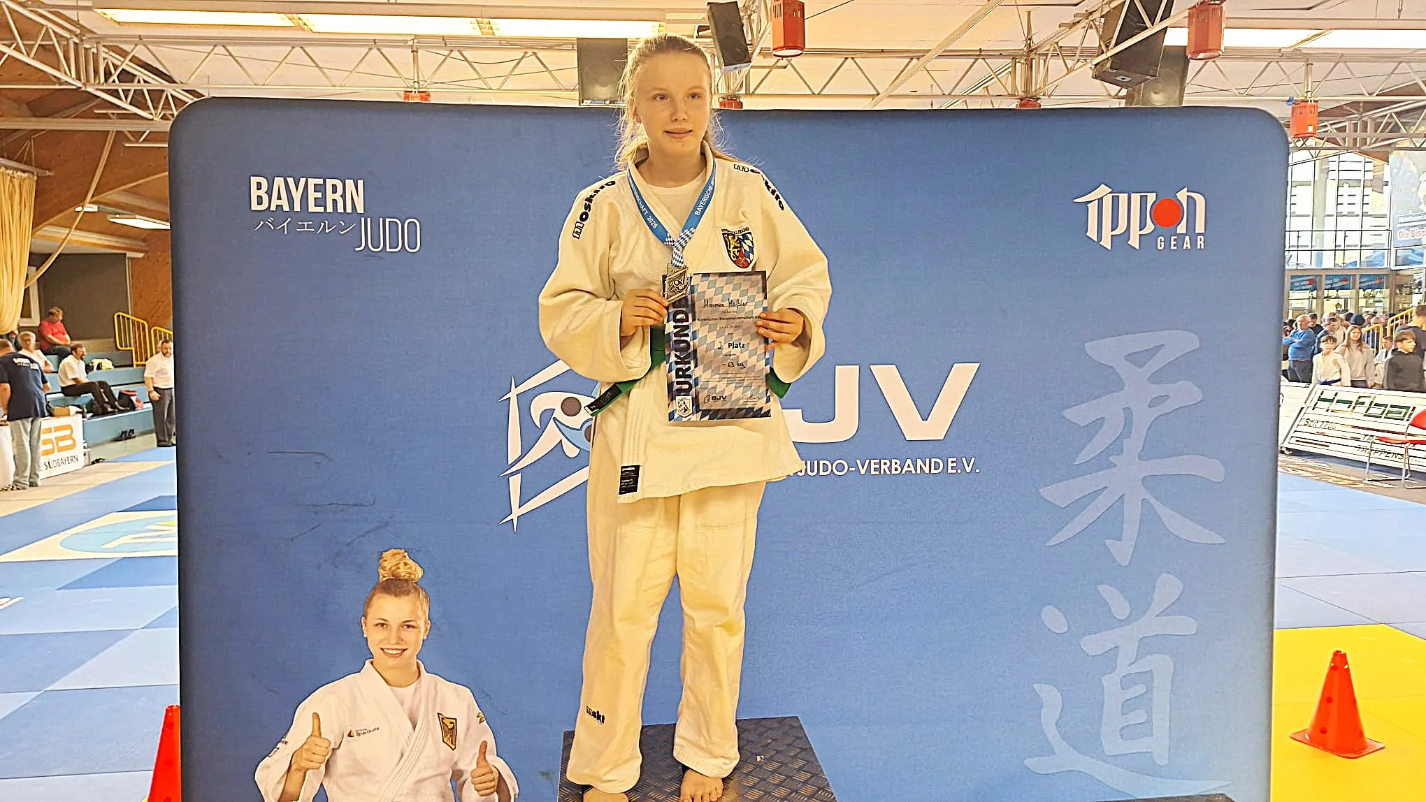 Maresa Mößler Becomes Bavarian U15 Judo Vice-Champion