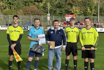 1.FC Deining Fußball - Moritz Steigert mit Fair Play Award geehrt